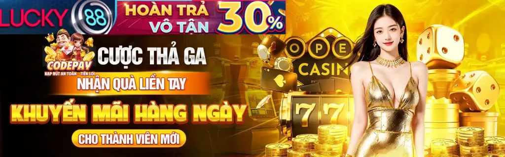 Tỷ lệ hoàn trả cao và Jackpot khủng